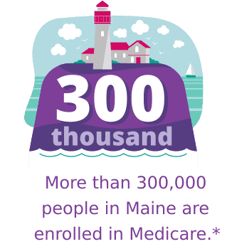 More than 300,000 people in Maine are enrolled in Medicare